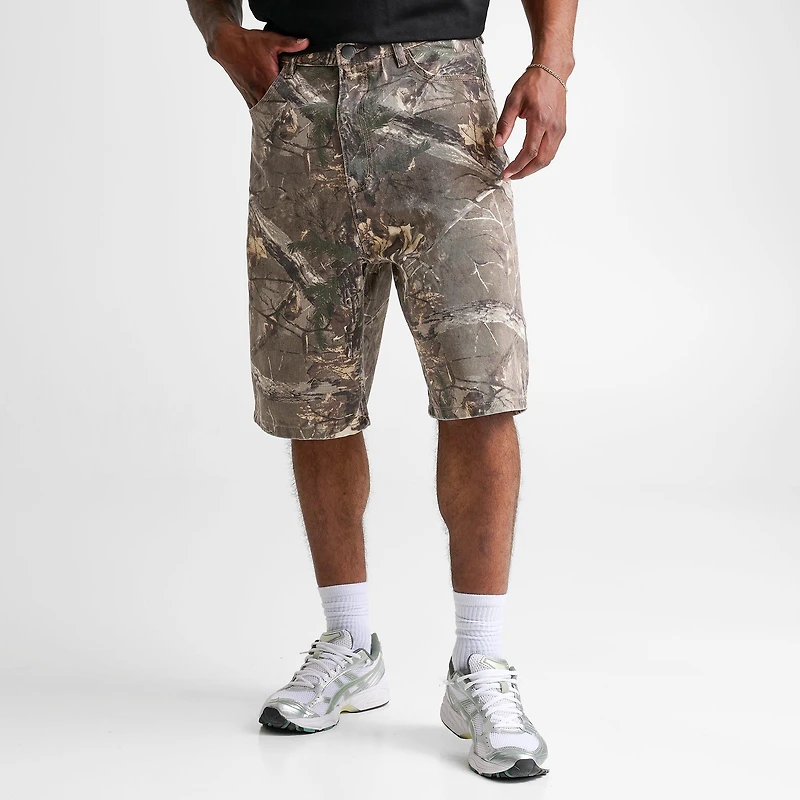 Men's Unlike Humans Savis Camo Denim Shorts