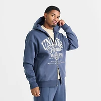 Men's Unlike Humans Motor Graphic Fleece Full-Zip Hoodie