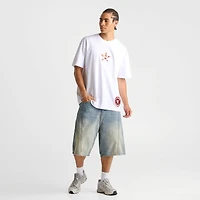 Men's Unlike Humans Route Loose Denim Shorts