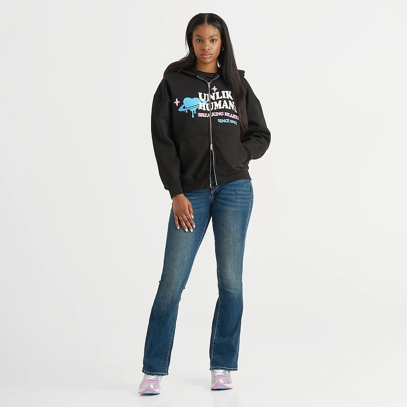Women's Unlike Humans Heartbreaker Full-Zip Hoodie
