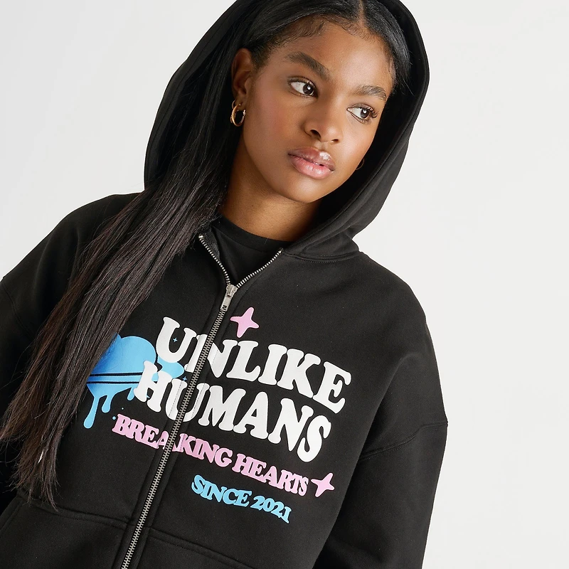 Women's Unlike Humans Heartbreaker Full-Zip Hoodie