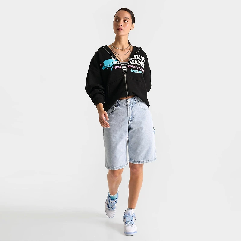 Women's Unlike Humans Denim Jorts