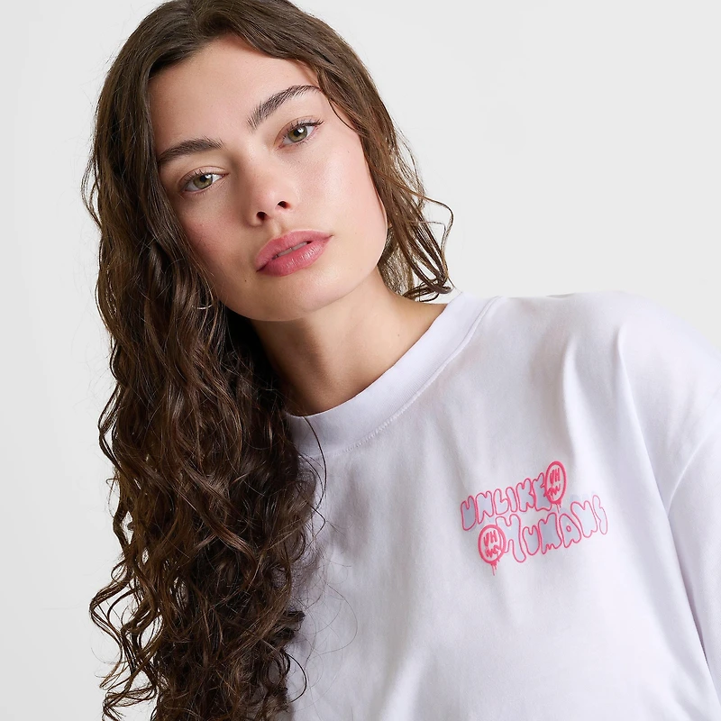 Women's Unlike Humans Better Late Than Never T-Shirt