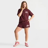 Women's Unlike Humans Ice Cream Fleece Shorts
