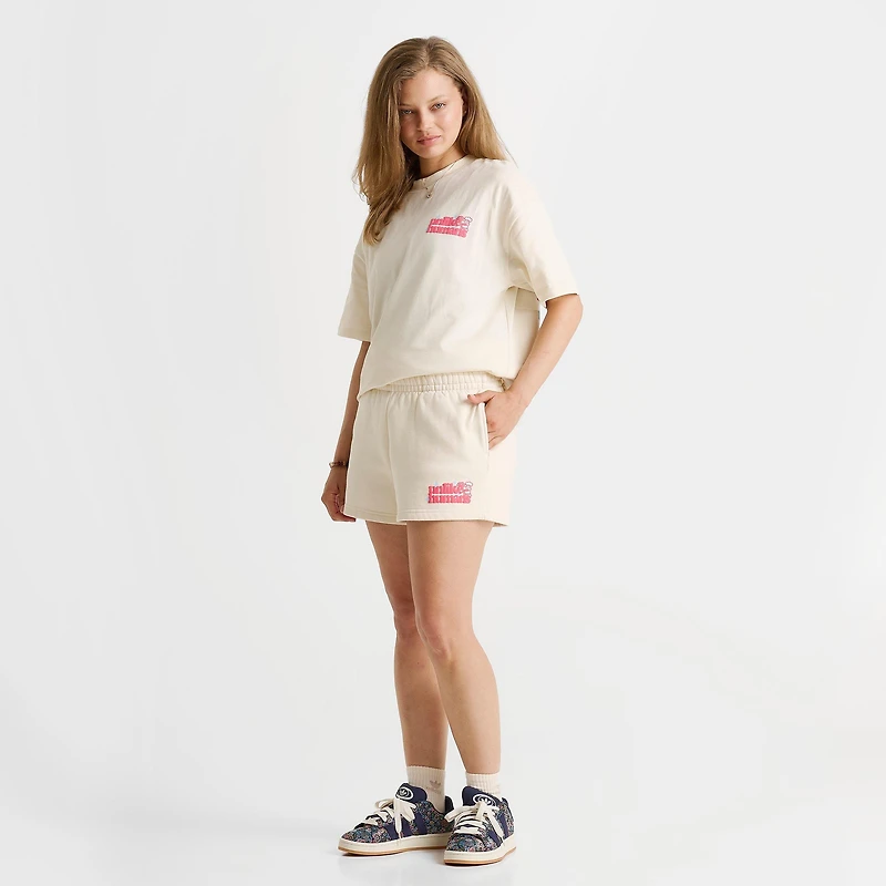 Women's Unlike Humans Baked Goods Fleece Shorts