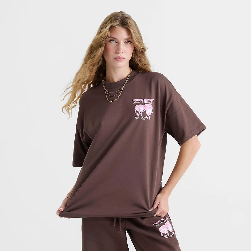 Women's Unlike Humans Coffee Club T-Shirt