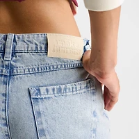 Women's Unlike Humans Rhinestone Denim Jorts