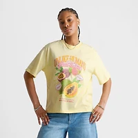 Women's Unlike Humans Tropical Boxy T-Shirt
