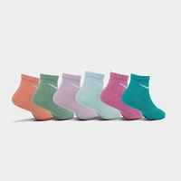 Little Kids' Nike Dri-FIT Ankle Socks (6-Pack