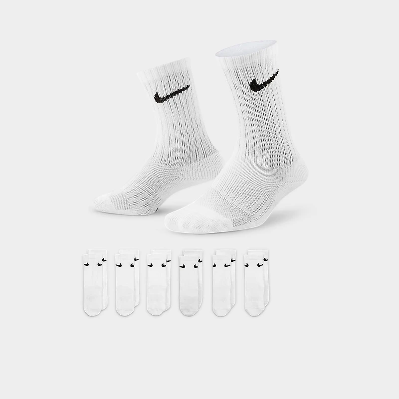 Little Kids' Nike Dri-Fit Crew Socks (6-Pack)