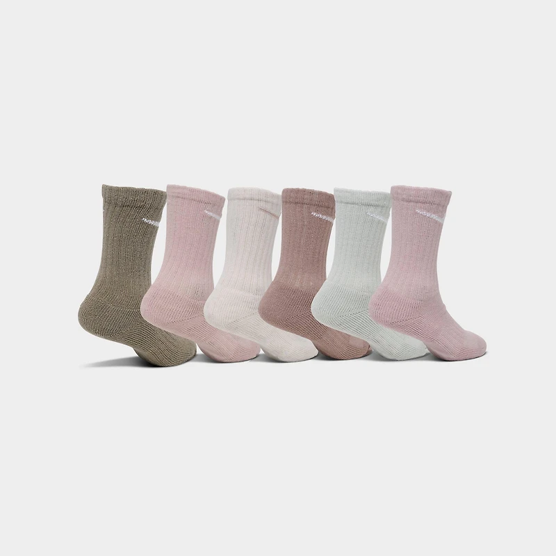 Little Kids' Nike Dri-Fit Crew Socks (6-Pack)