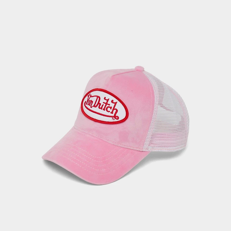 Von Dutch Velvet Trucker Hat