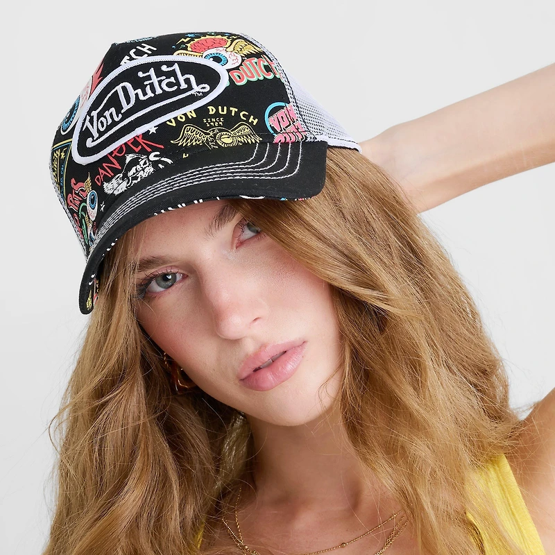 Von Dutch Camo Trucker Hat