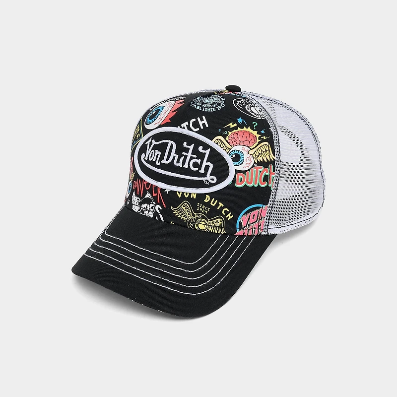 Von Dutch Camo Trucker Hat