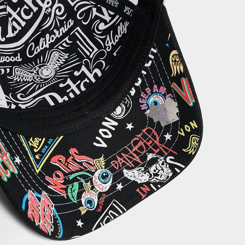 Von Dutch Camo Trucker Hat