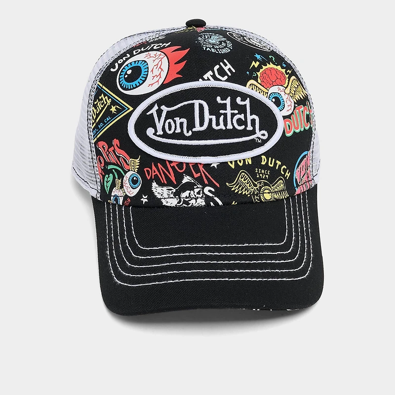 Von Dutch Camo Trucker Hat