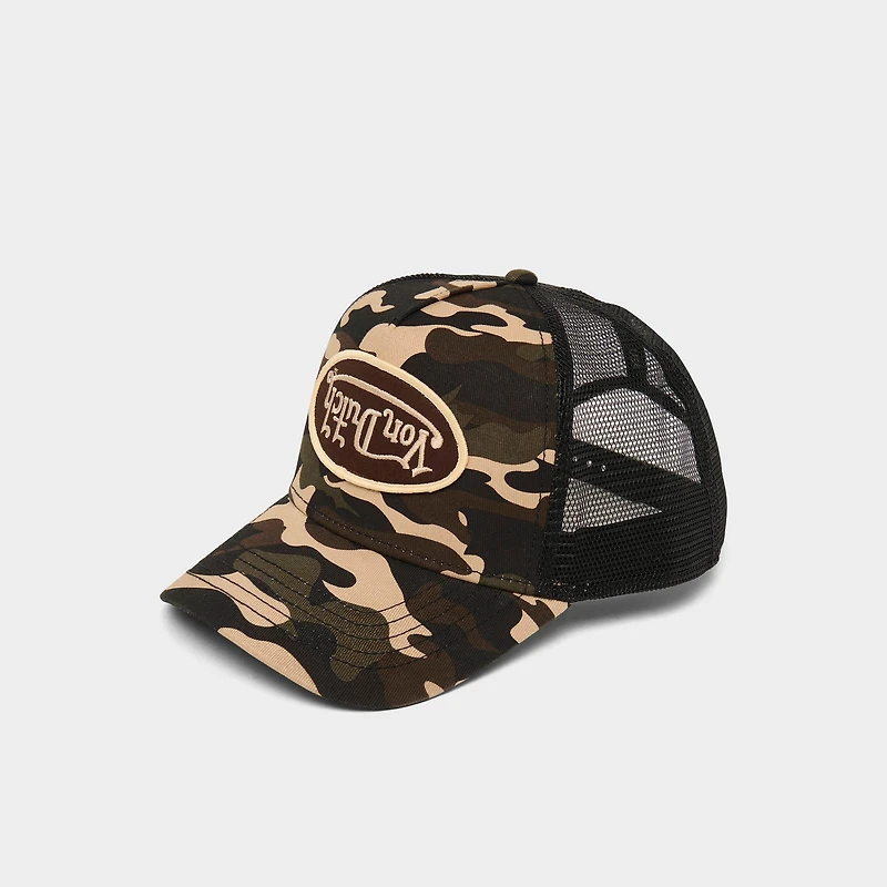 Von Dutch Camo Trucker Hat