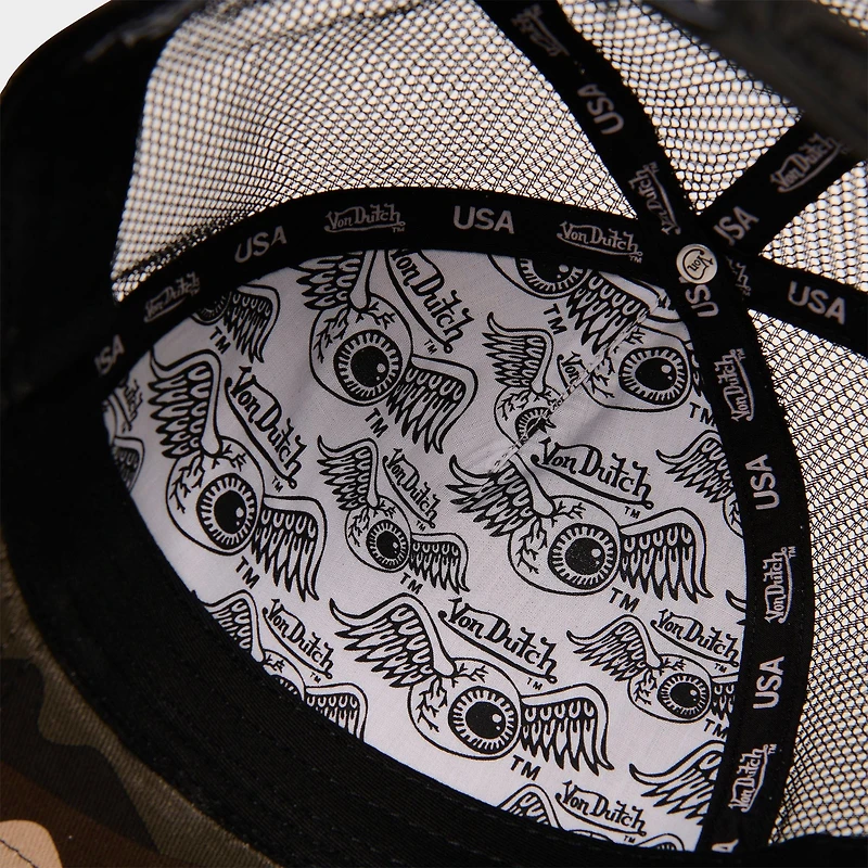 Von Dutch Camo Trucker Hat