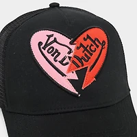 Von Dutch Broken Heart Trucker Hat