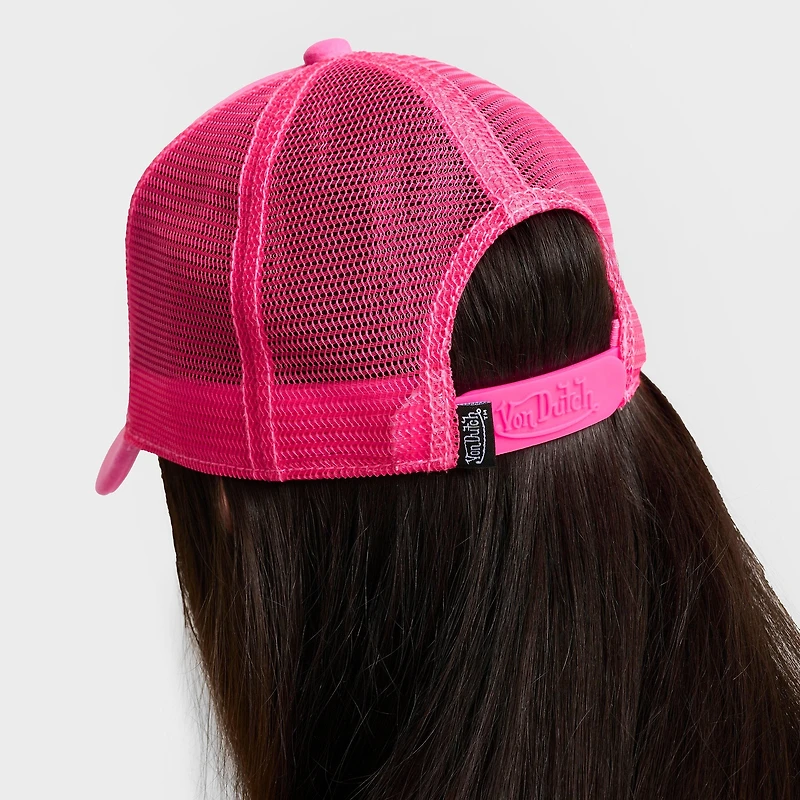 Von Dutch Velvet Trucker Hat