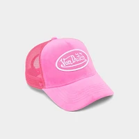 Von Dutch Velvet Trucker Hat