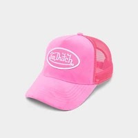 Von Dutch Velvet Trucker Hat