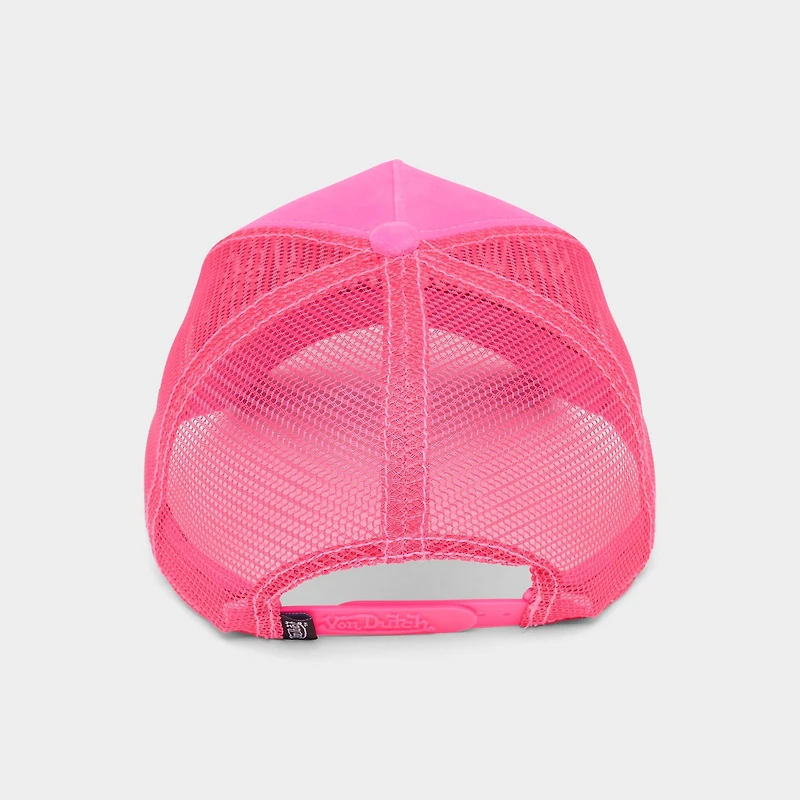 Von Dutch Velvet Trucker Hat