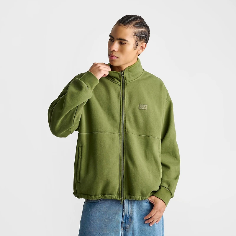 Men's Vans Mock Neck Fleece Full-Zip Jacket