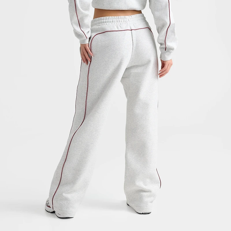 Women's New Balance Piped Wide-Leg Jogger Pants
