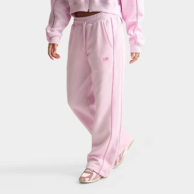 Women's New Balance Piped Wide-Leg Jogger Pants