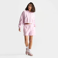 Women's New Balance Piped Fleece Shorts