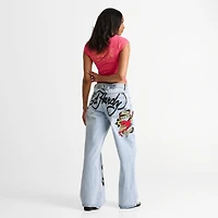 Women's Ed Hardy Dagger Heart Baggy Jeans
