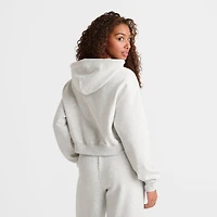 Women's New Balance Tone Crop Full-Zip Hoodie