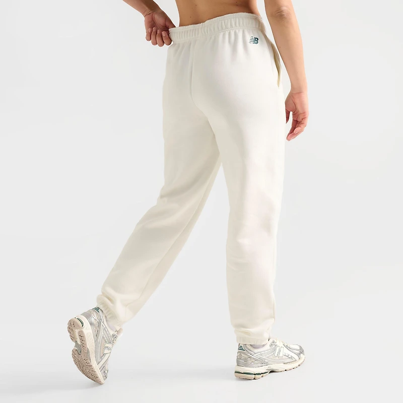 Women's New Balance Logo Cuffed Jogger Pants