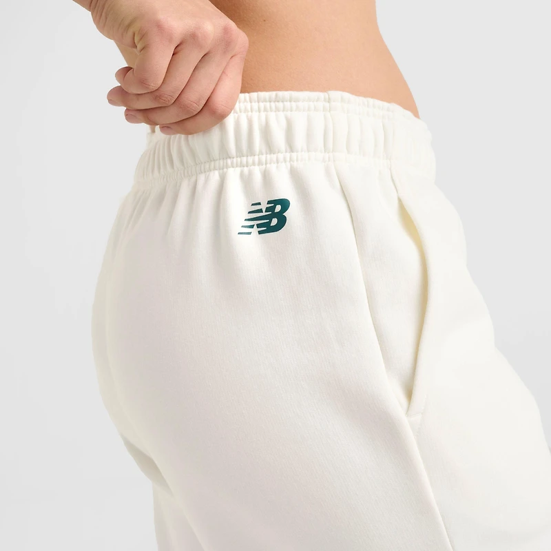 Women's New Balance Logo Cuffed Jogger Pants