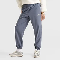 Women's New Balance Linear Woven Jogger Pants