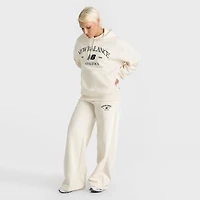 Women's New Balance Rise Wide-Leg Fleece Jogger Pants