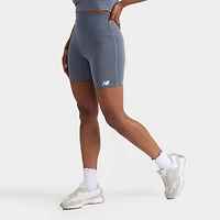 Women's New Balance Harmony High-Rise Biker Shorts