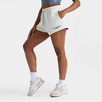 Women's New Balance Logo Fleece Shorts