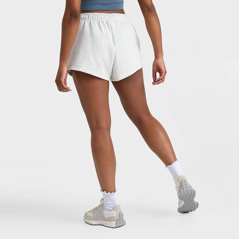 Women's New Balance Logo Fleece Shorts