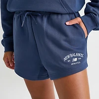 Women's New Balance Rise Fleece Shorts