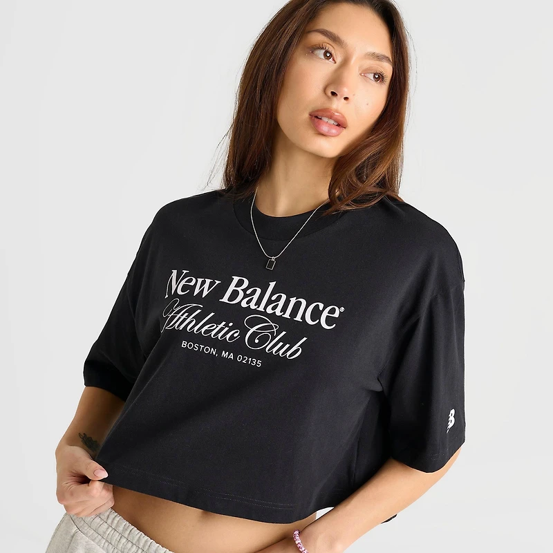 Women's New Balance Crop Club T-Shirt