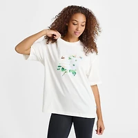 Women's New Balance Floral Graphic Boyfriend T-Shirt