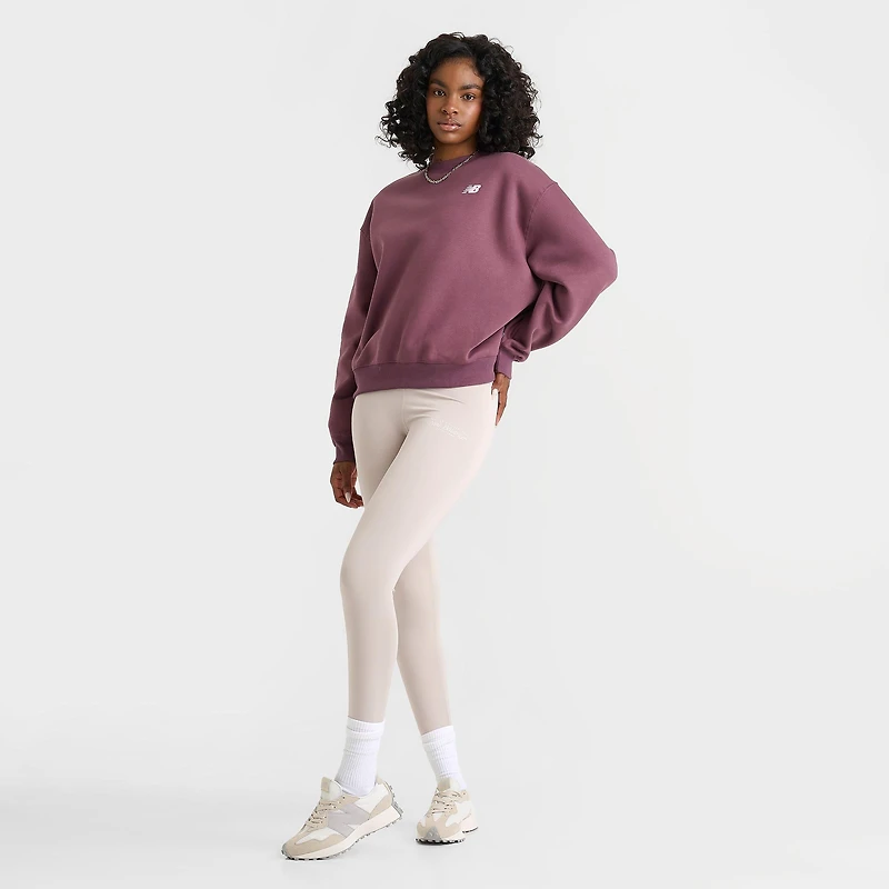Women's New Balance Linear Club Crewneck Sweatshirt