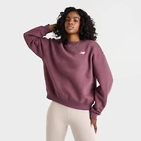 Women's New Balance Linear Club Crewneck Sweatshirt