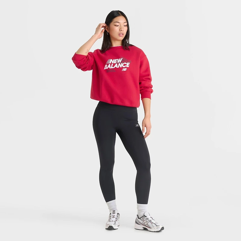 Women's New Balance Run Club Crewneck Sweatshirt