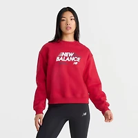 Women's New Balance Run Club Crewneck Sweatshirt