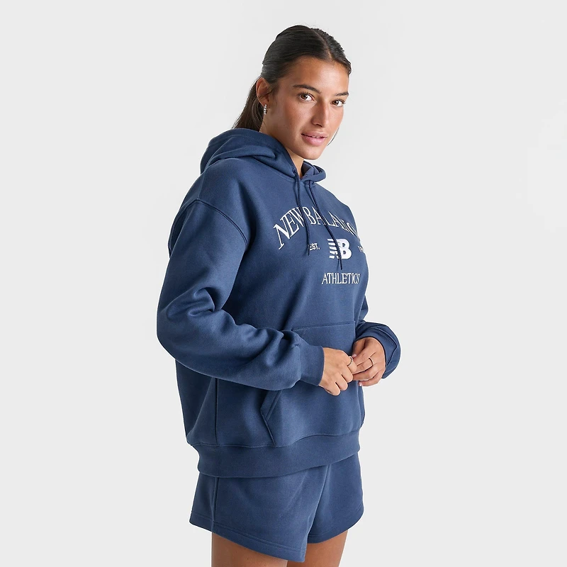 Women's New Balance Rise Pullover Hoodie