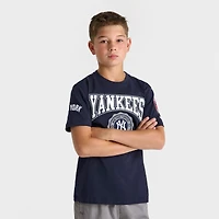 Big Kids' Pro Standard New York Yankees MLB Emblem T-Shirt
