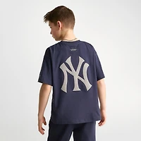 Big Kids' Pro Standard New York Yankees MLB Multi Logo T-Shirt
